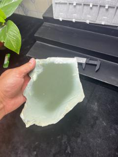 和田玉豆青镯子料,玉质细腻,干净54～62圈口,明料无风险 青玉的色系非