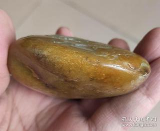 手把件 籽料手把件 圆雕手把件 石包玉手把件 新疆